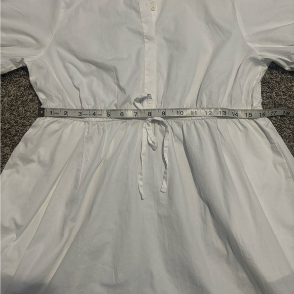 J. Crew Cream Puff Sleeve Mini Dress - Picture 6 of 9